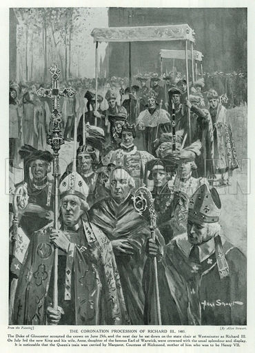 The Coronation Procession of Richard III, 1483