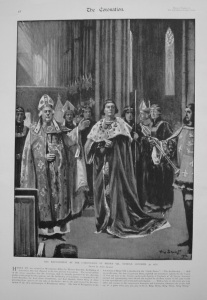 Henry VII at coronation