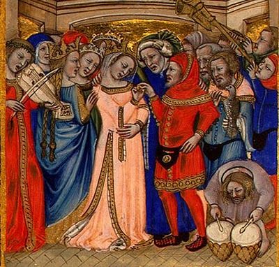 This image has an empty alt attribute; its file name is 14th-century-marriage.jpg